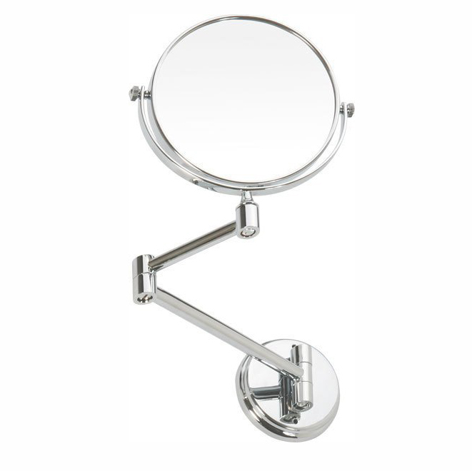XR005 Зеркало X-ROUND, подвесное косметическое d150 мм, хром, Sapho